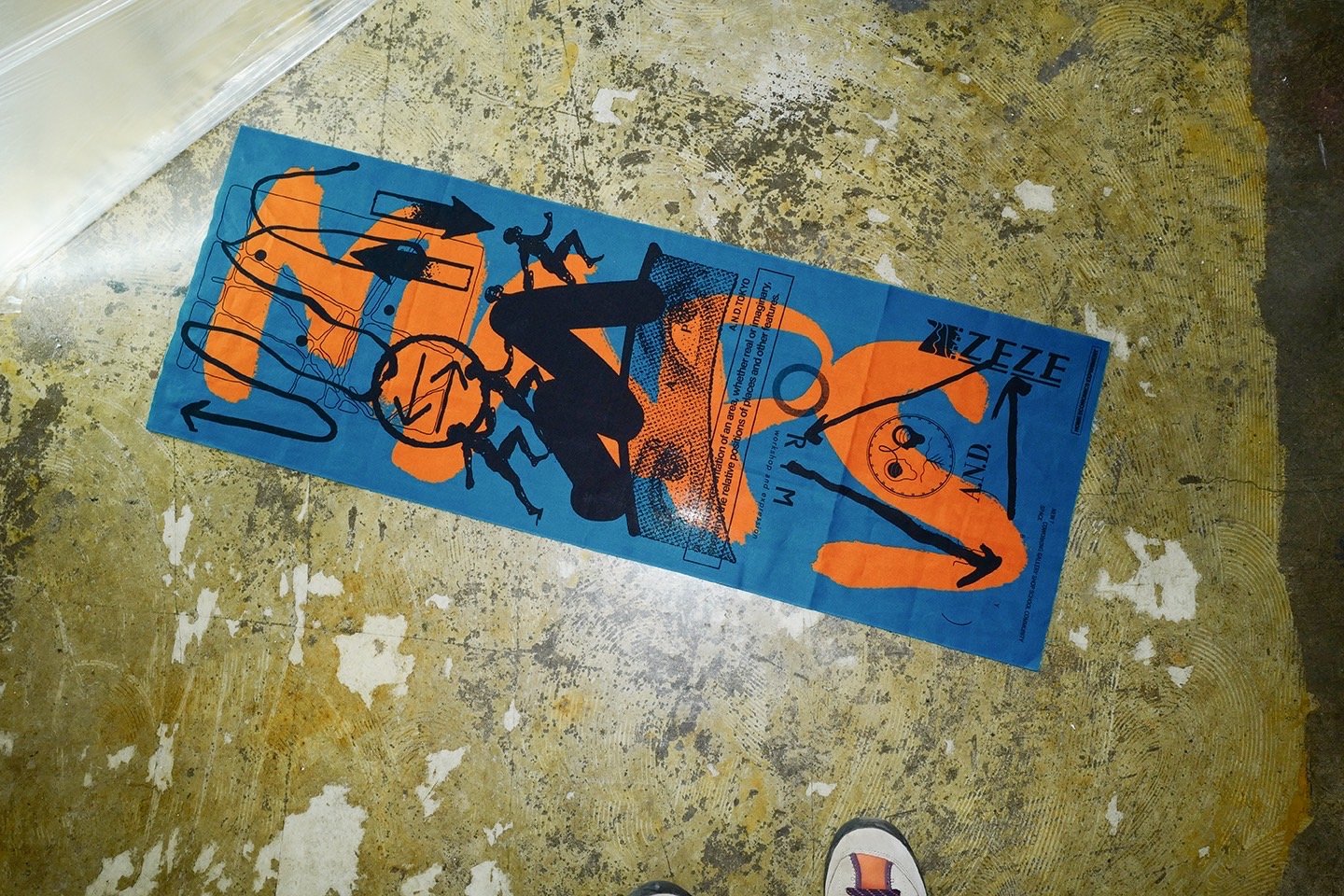 MAPS NAGOYA手拭い【Design by HOME ECONOMICS EXPERIM