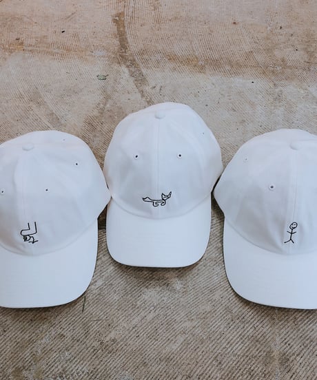 平山昌尚(HIMAA)  ×  LIVERARY Extra CAP(花) wh/bl