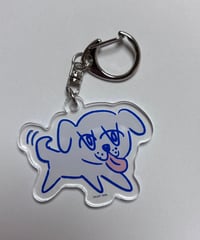 犬キーチェーン illustration by 大橋裕之