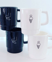 平山昌尚(HIMAA) ×  LIVERARY "EXTRA" Stacking  Cup