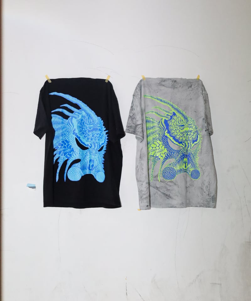 Tetsunori Tawaraya x #departures T-SHIRTS（BLACK