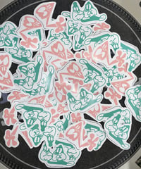 vug×LIVERARY STICKER SET