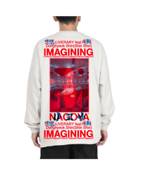 "IMAGINING"想像 상상하다  L/S TEE（６）