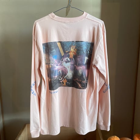 #departures feat. ohiana L/S TEE（PINK/WHITE/ASH/BLACK）