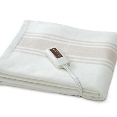 【電磁波99%カット】洗える綿100% 電気掛敷オーガニックコットン毛布