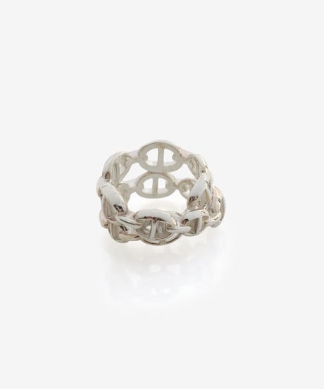 OX JEWELRy Anchor Chain Classic Double Ring