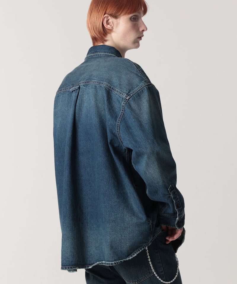 MB OKAYAMA DENIM ハイエンドヴィンテージシャツジャケット by SHOWA |