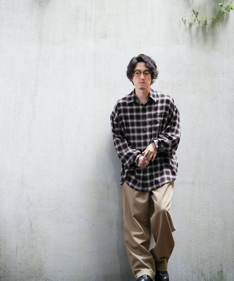 MBハイエンド オーバーチェックシャツ | MB -there is a reason