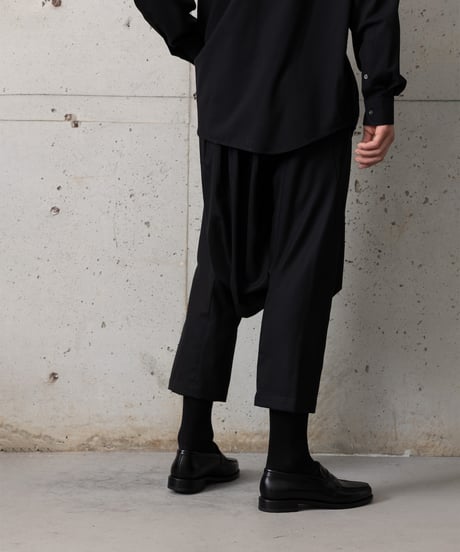 【LINE限定ゲリラ販売】MB LIMITED ハイエンド尾州ウール サルエルパンツ