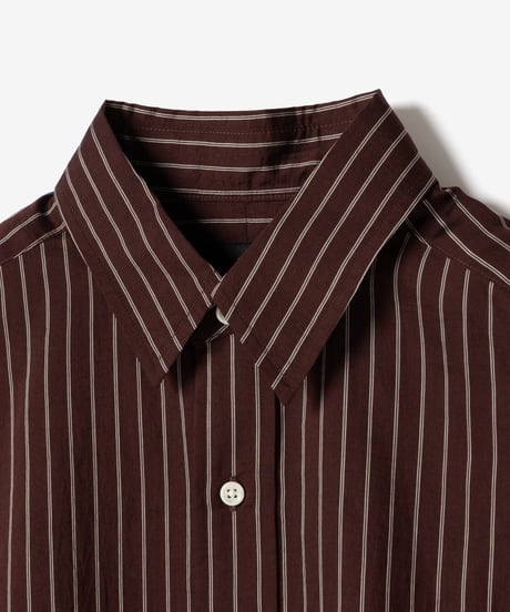 MB ハイエンドストライプビッグシャツ  fabric by ACAR