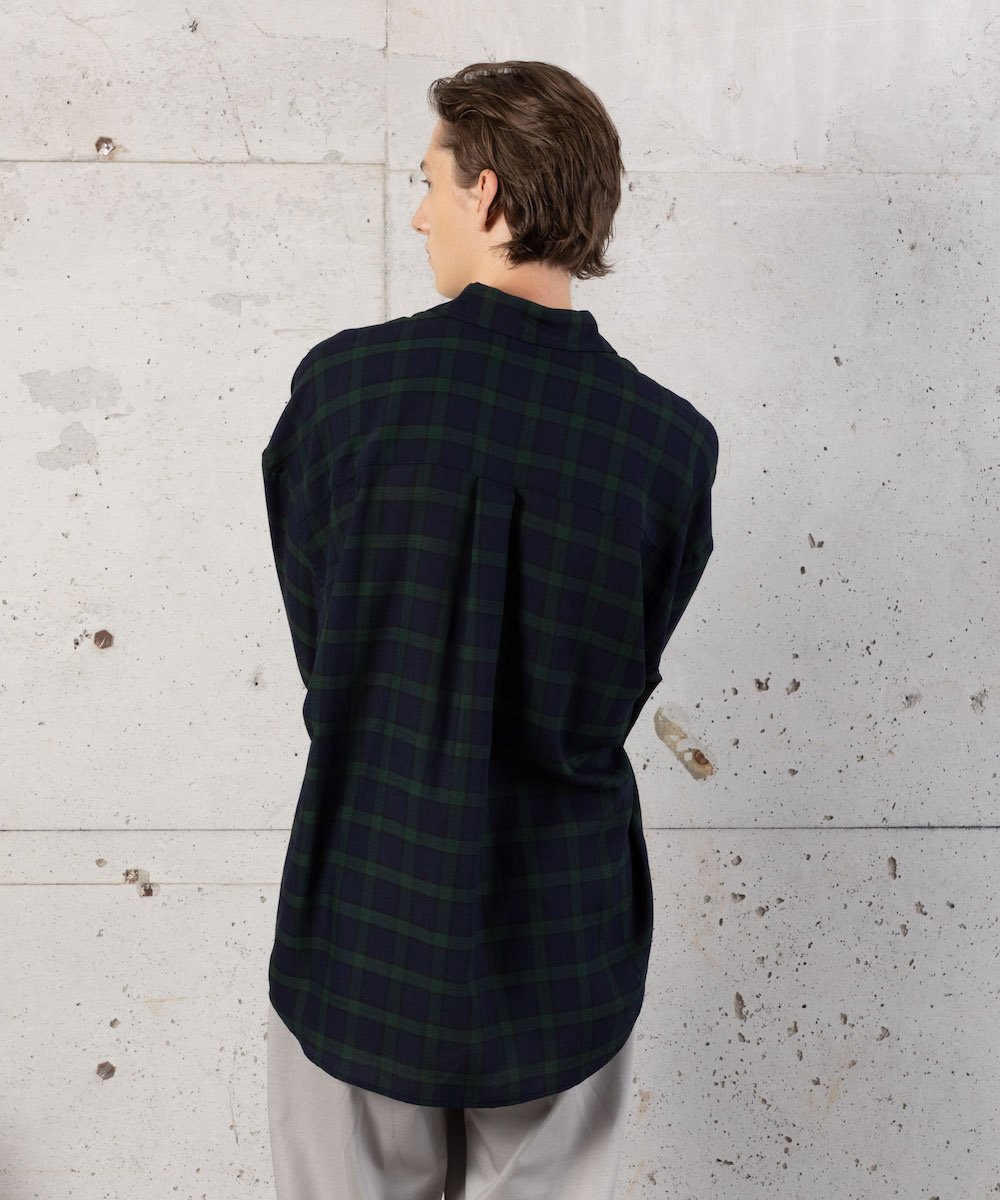 MBハイエンド オーバーチェックシャツ | MB -there is a reason