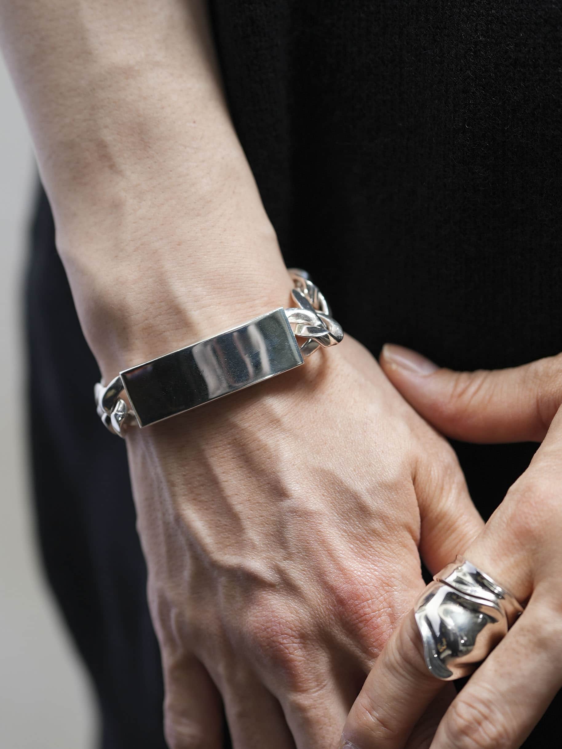 OX JEWELRy High-end Plate Chain Bracelet | MB -