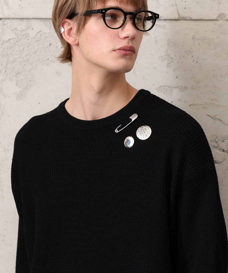 OX JEWELRy Silver Safety Pin Charm | MB -there