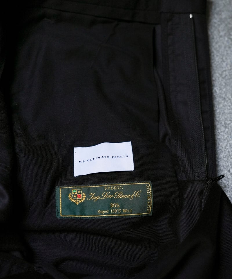 MB ULTIMATE FABRIC フォーマルスラックス by Loro Piana |