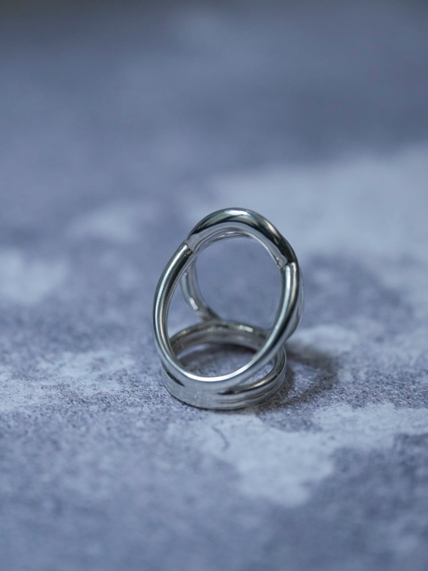 OX JEWELRY High-End SILVER NEO ANNULUS RING | M OX JEWELRY High-End SILVER NEO ANNULUS RING | M