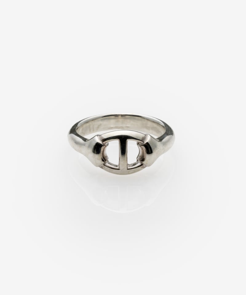 OX JEWELRy Classic Center Anchor Chain Ring | M