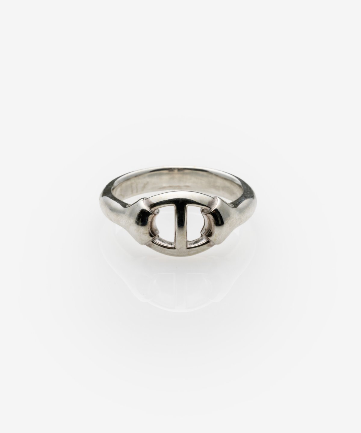 OX JEWELRY Anchor Chain Classic Ring 21号 OX JEWELRy Classic Center Anchor Chain Ring | M