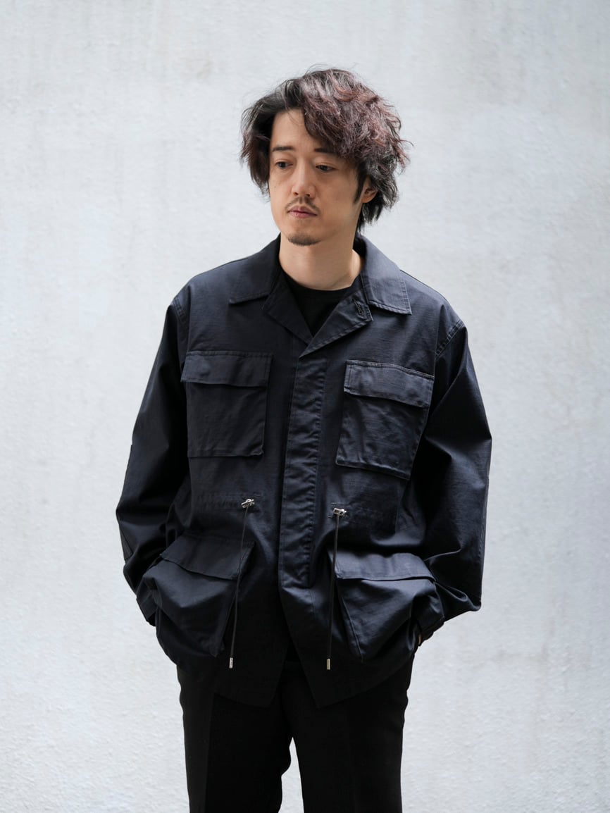 MBハイエンド BDUジャケット by Vardhman Sサイズ ブラック MBハイエンドBDUジャケット by Vardhman | MB -there is a re