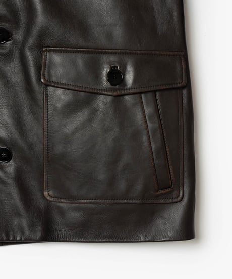 ULTIMATE " LEATHER" FABRIC PREMIUM PERMANENT CAR COAT