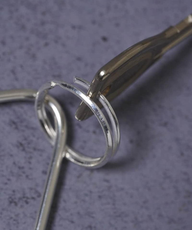 アクセサリー OX JEWELRy Triangle Key Ring OX JEWELRy Triangle Key Ring | MB -there is a r