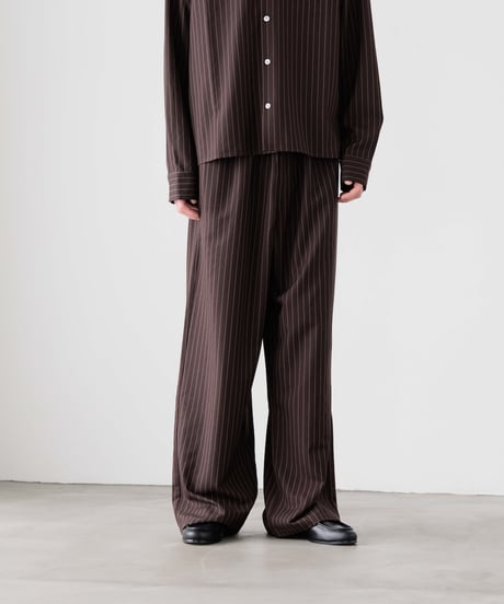 STRIPE RELAX PAJAMA TROUSERS