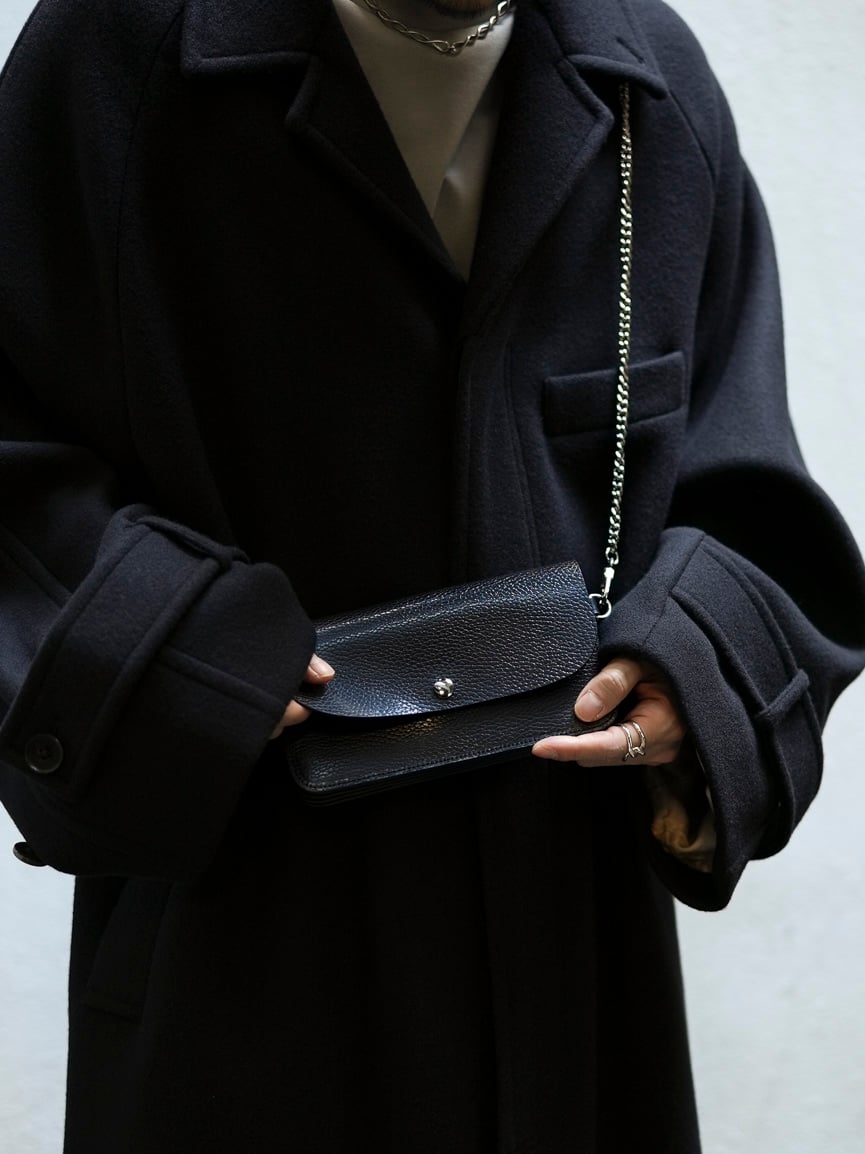 MB ULTIMATE FABRICチェーンレザーウォレット シボ MB ULTIMATE FABRIC チェーンレザーウォレットシボ by Buttero |