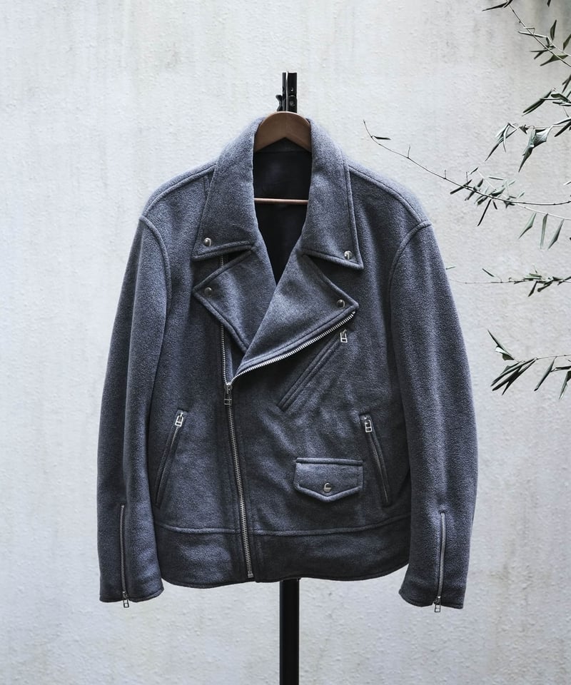 MB フリースダブルライダース by Lanificio Becagli MB LIMITED フリースダブルライダース by Lanificio Becagli IT