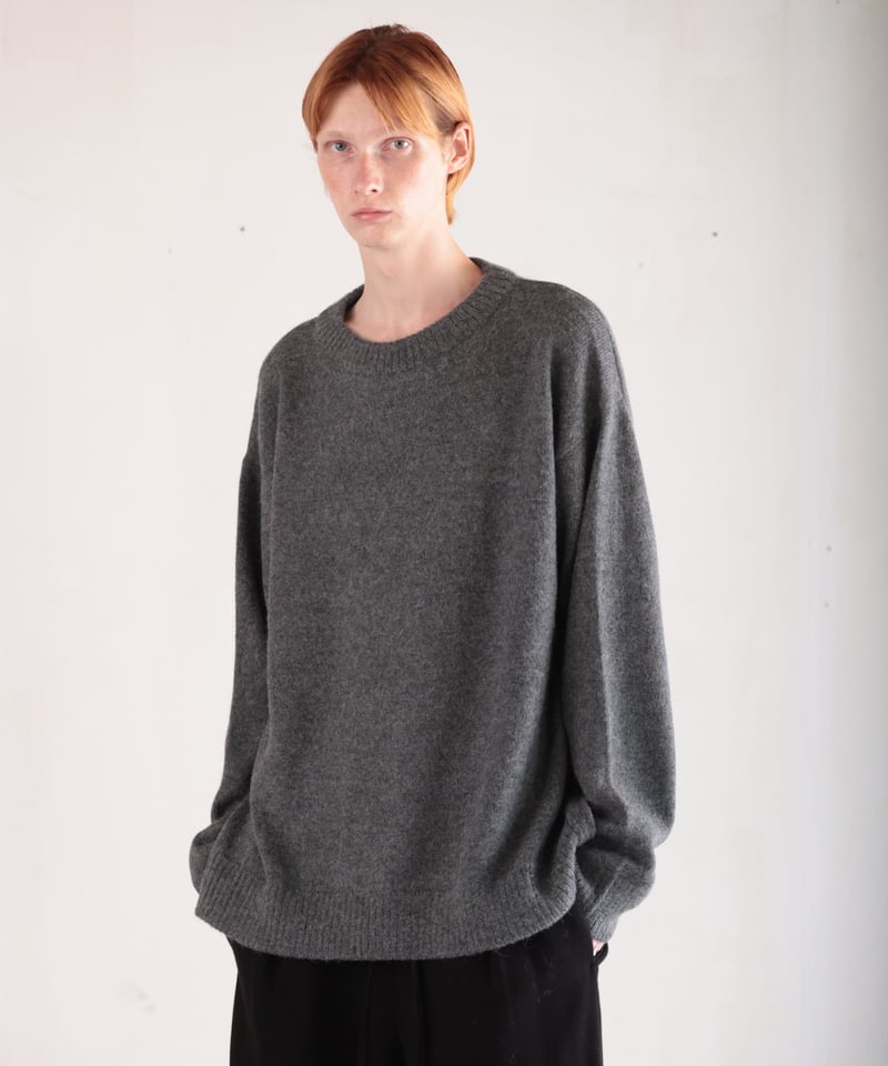 MB ULTIMATE FABRIC ベビーアルパカ グランジニット 無地 | MB MB ULTIMATE FABRIC ベビーアルパカ グランジニット 無地 | MB