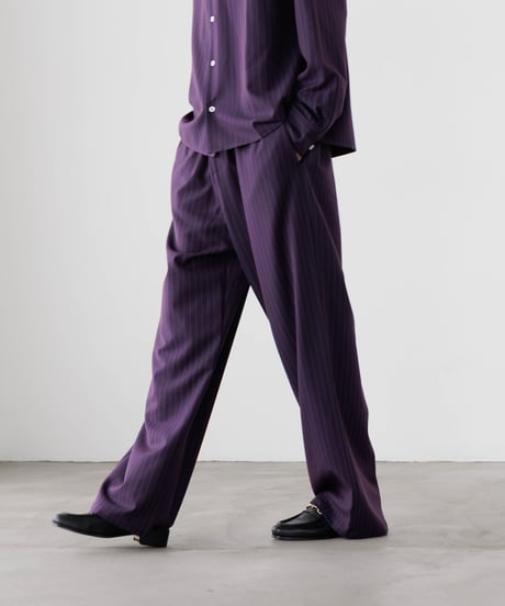 STRIPE RELAX PAJAMA TROUSERS