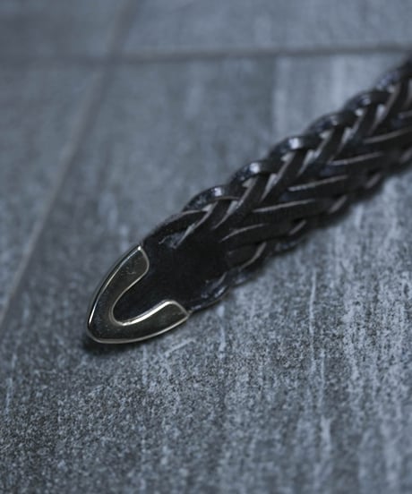 MB ULTIMATE FABRIC レザーメッシュベルト by BRITISH BRIDLE LEATHER