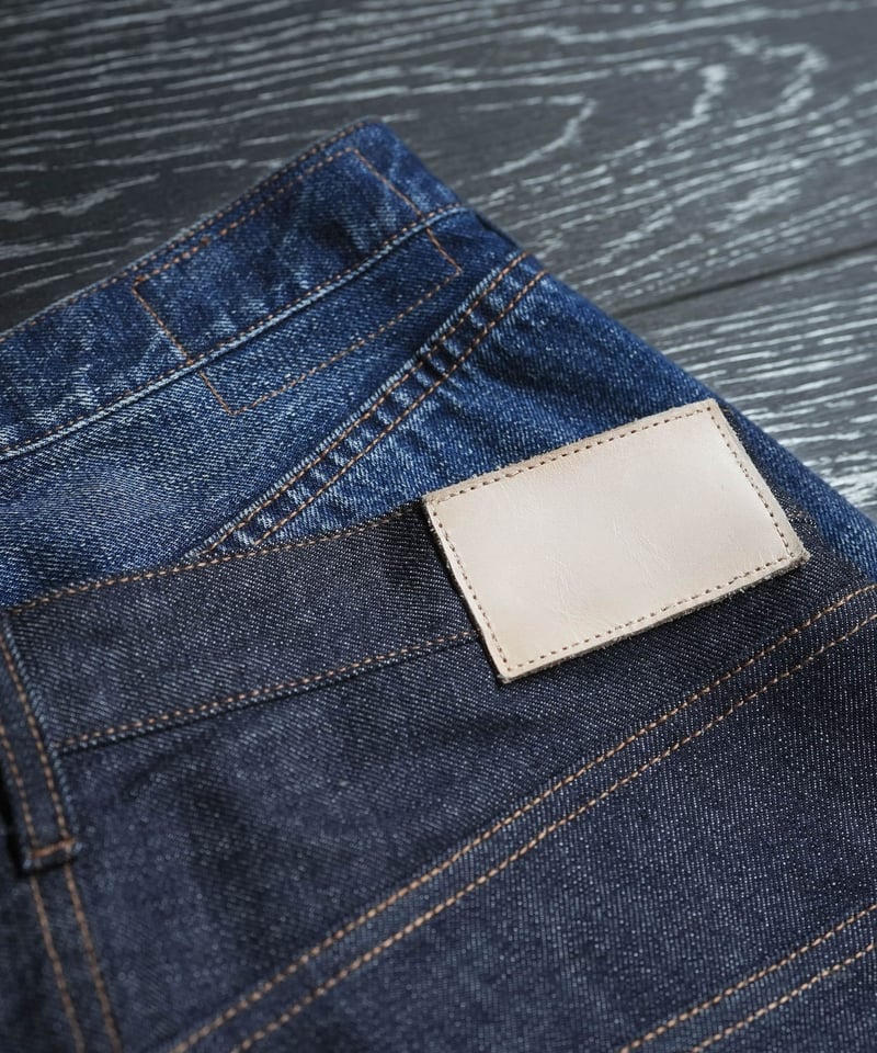 mmbbt リジットデニム BELVET リジットデニム ブラック デニムパンツ Lサイズ BELVET