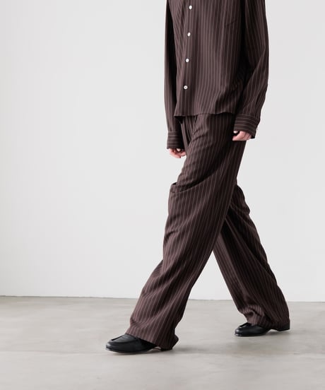STRIPE RELAX PAJAMA TROUSERS