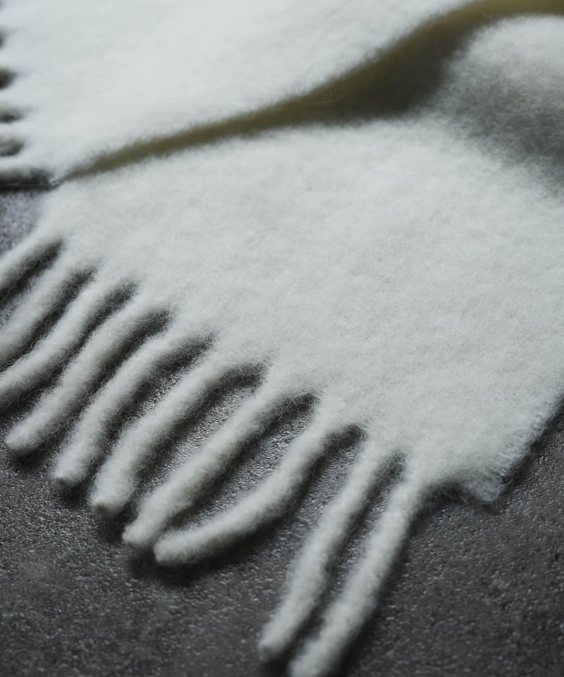 MB ULTIMATE FABRIC アルパカロングマフラー Fabric by Italy