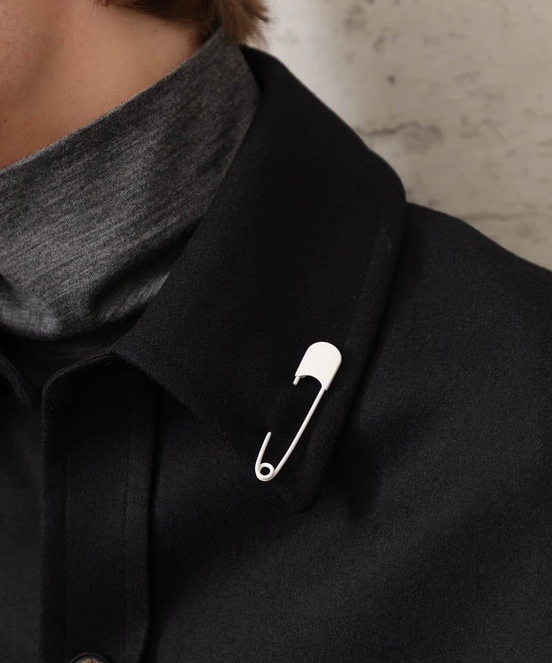 OX JEWELRy Silver Safety Pin Charm | MB -there