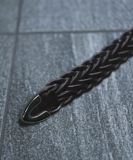 MB ULTIMATE FABRIC レザーメッシュベルト by BRITISH BRIDLE LEATHER