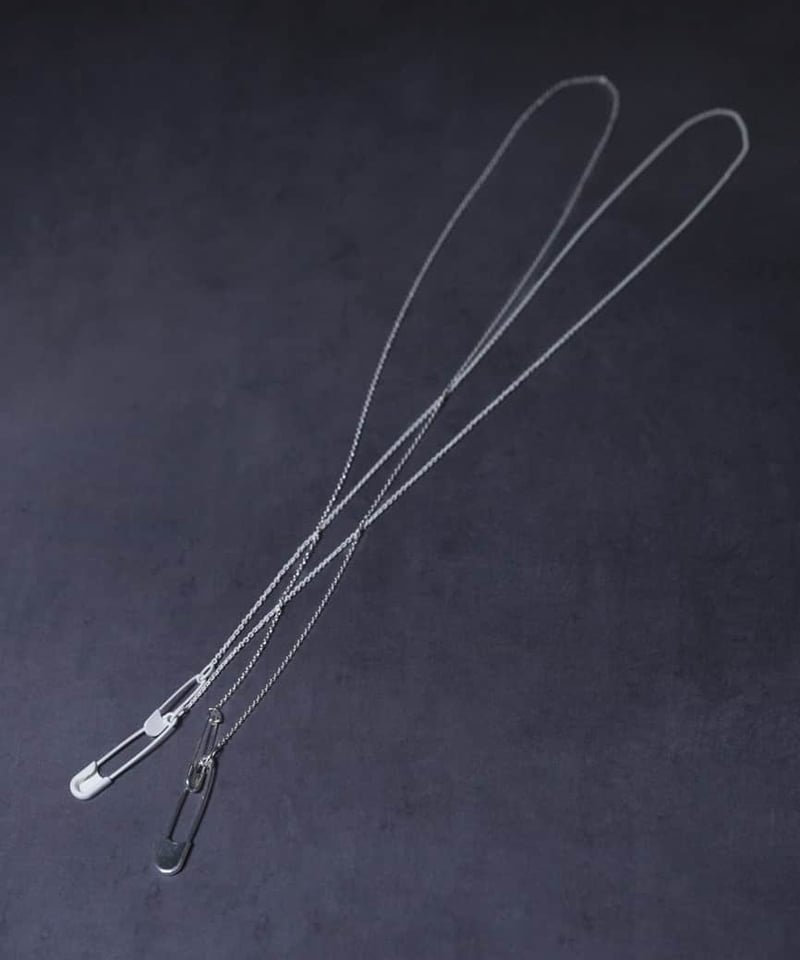アクセサリー MB OX JEWELRy Silver Safety Pin Charm OX JEWELRy Silver Safety Pin Charm | MB -there