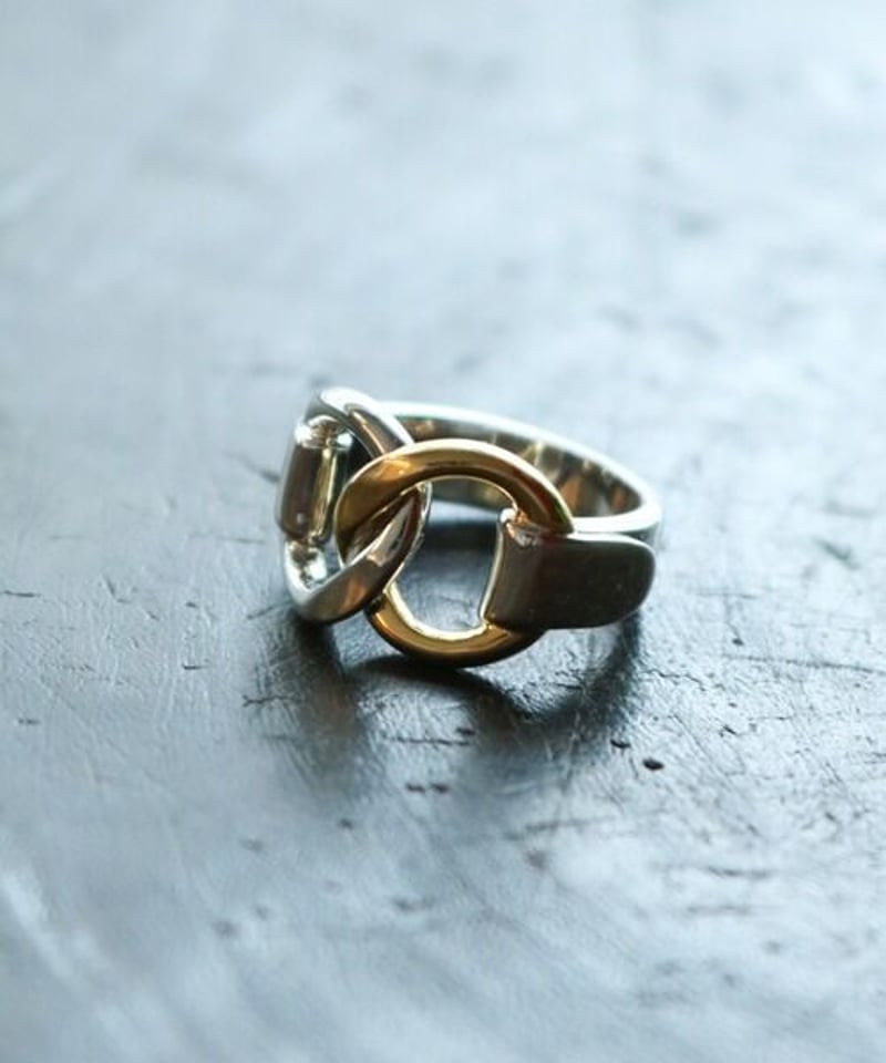 OX JEWELRY Silver Circle Ring 9号 MB - リング