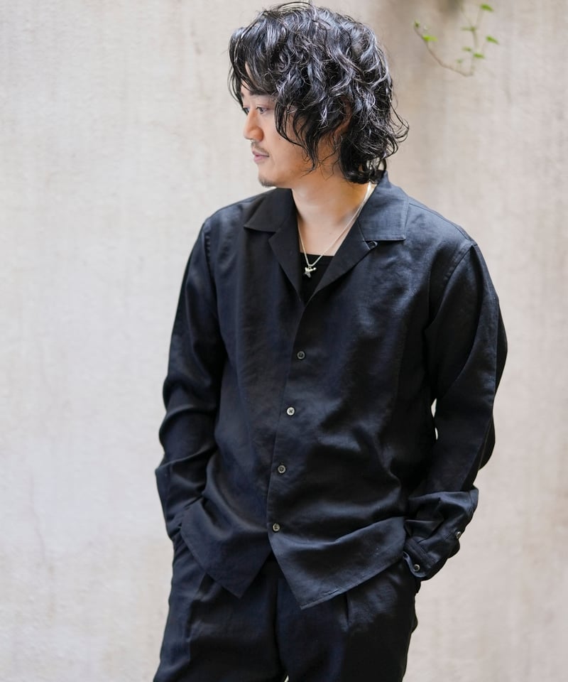 MB ULTIMATE FABRIC オープンカラーシャツ fabric by soalon