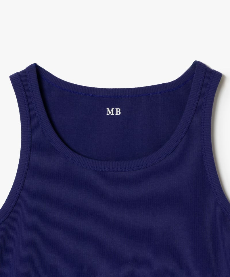 3/8発売】MB PERMANENT 強撚コットン リブタンクトップ | MB -the