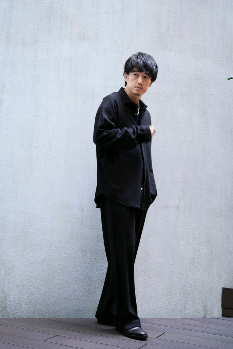 コメント要確認⭐️MB エムビー ハイエンド 尾州ウールシャツ L ブラック MBハイエンド尾州ウール クラシックシャツジャケット | MB -there is a