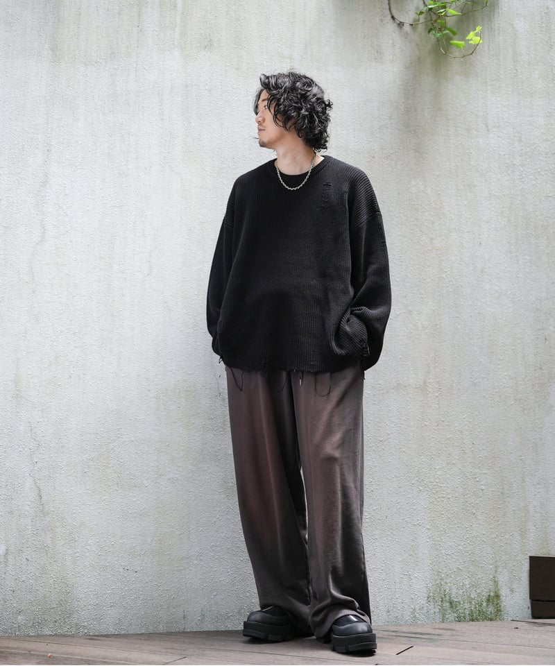MB STANDARD ブラストスウェットワイドパンツ | MB -there is a re
