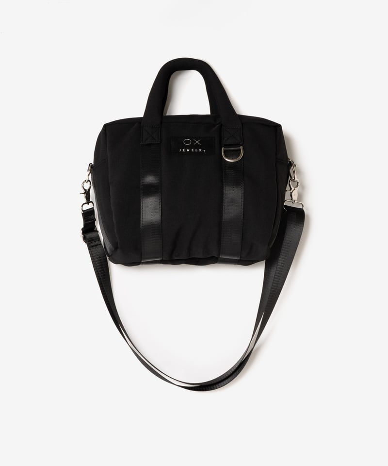 OHGA MINI BOSTON BAG ブラック OX JEWELRy Mini Boston Bag | MB -there is a rea