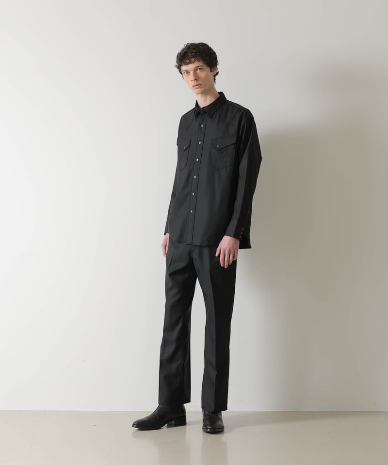 MB COLLABORATION ハイエンド尾州ウール WRANCHER ランチャードレスジー