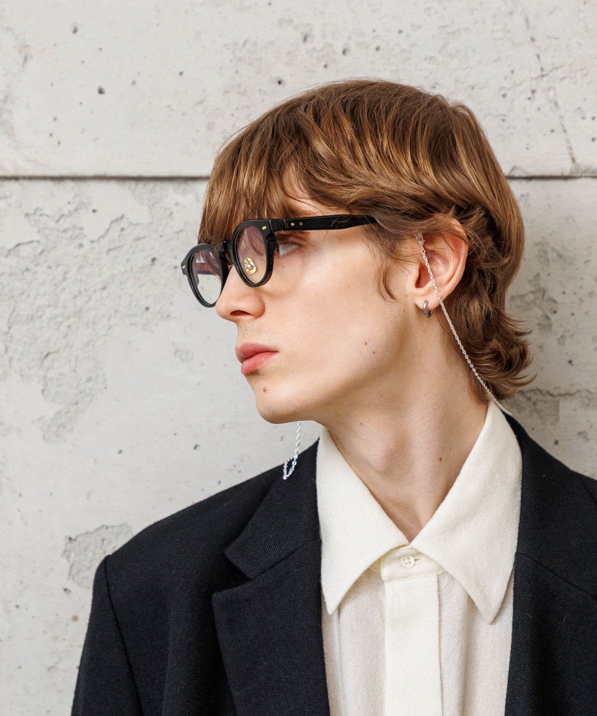 OX JEWELRy Anchor Chain Grass Cord & Necklace |