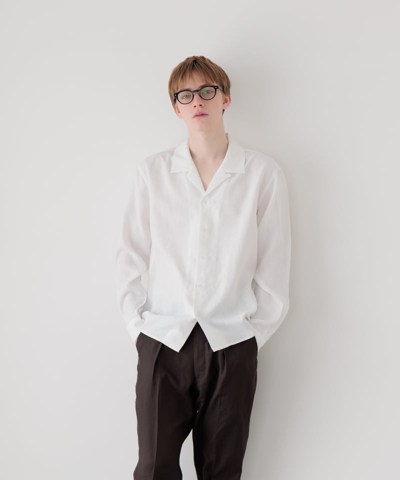 2/22発売】MB ULTIMATE FABRIC オープンカラーシャツ fabric by