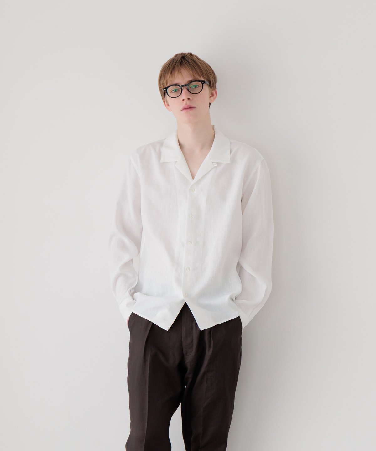 MB ULTIMATE FABRIC オープンカラーシャツ fabric by soalon