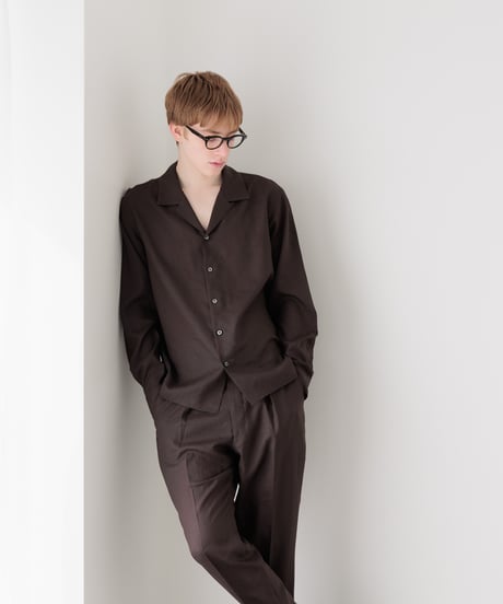 MB ULTIMATE FABRIC オープンカラーシャツ fabric by soalon