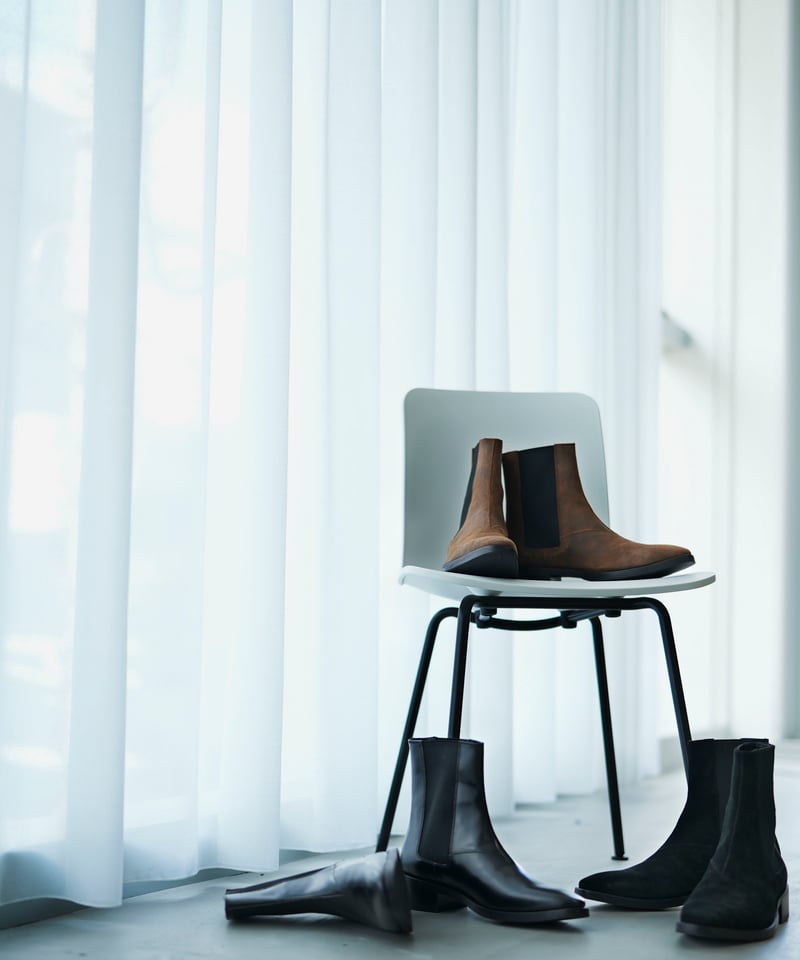 MB ULTIMATE FABRIC PREMIUM パーマネントサイドゴアブーツ レザー m