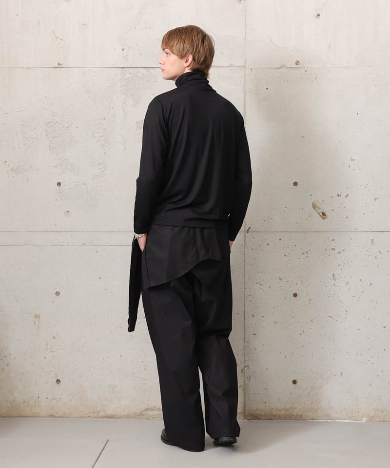 MB LIMITED 40/2 GAS COTTONフェイクオールインワンパンツ 10/19アーカイブ発売】MB LIMITED 40/2 GAS COTTON フェイクオ