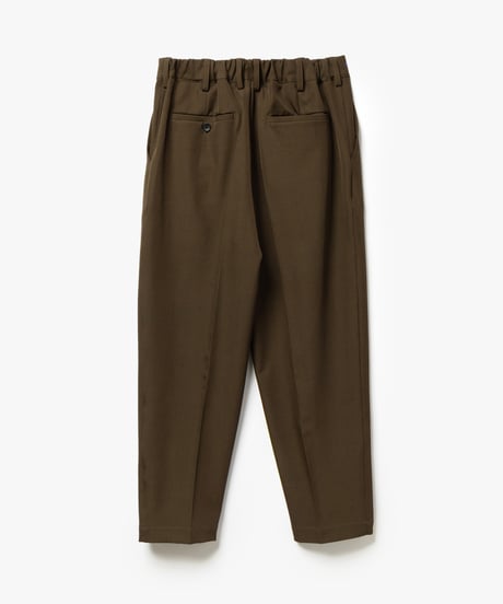 STANDARD WOOLY TWILL TAPERED SLACKS
